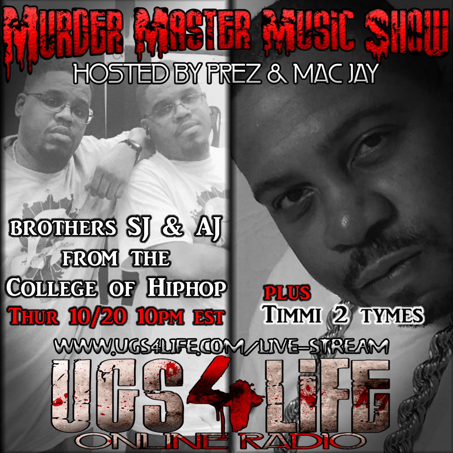 Episode 311-SJ and AJ of College of Hiphop plus Detroit Vet Timmi 2 ...
